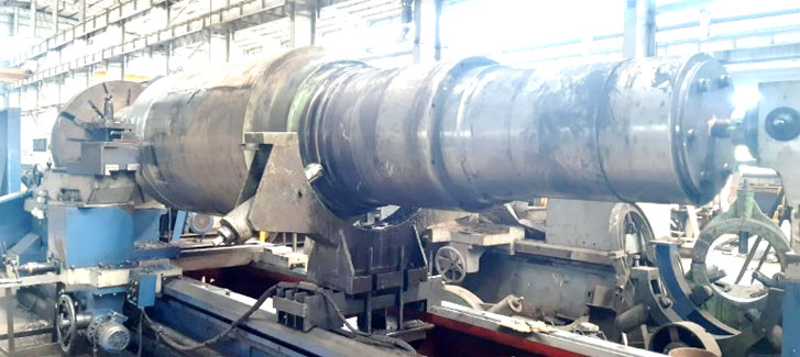 Steel Mill Duty – Lathe Machines (Semi-Norton Type) 9 Extra Heavy Machine Structure to Take on Extra Heavy Roll Loads