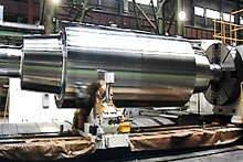 Extra Heavy, Roll Turning Lathe Machine 6 operational photos 2