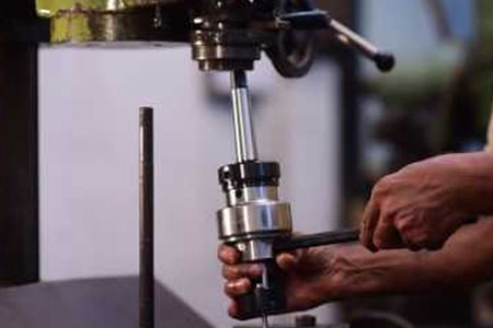 all geared radial drilling machine double column type 4