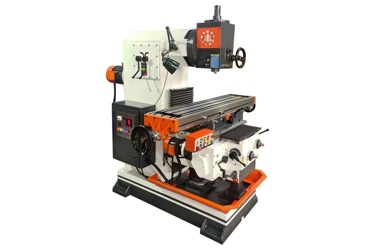 all geared vertical milling machine 2