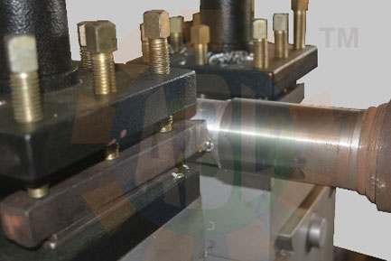 roll turning lathe twin tool post type 5