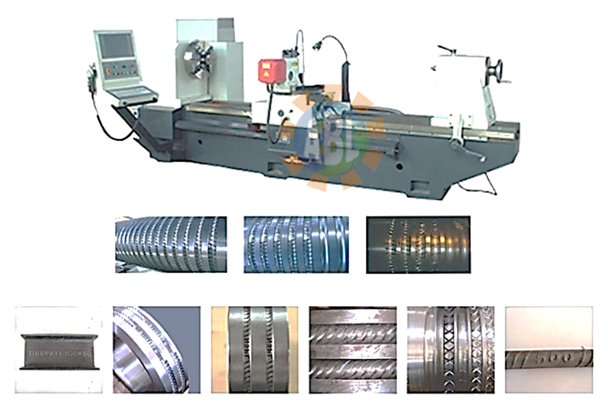 CNC, Roll Notching & Marking Lathe 1 CNC ROLL NOTCHING MARKING LATHE