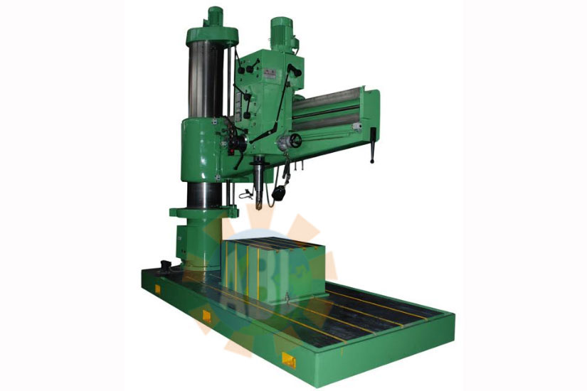 all geared radial drilling machine double column type 1