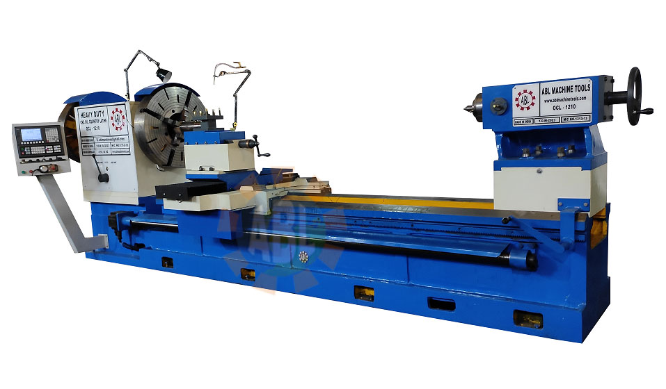 horizontal lathes semi cnc type