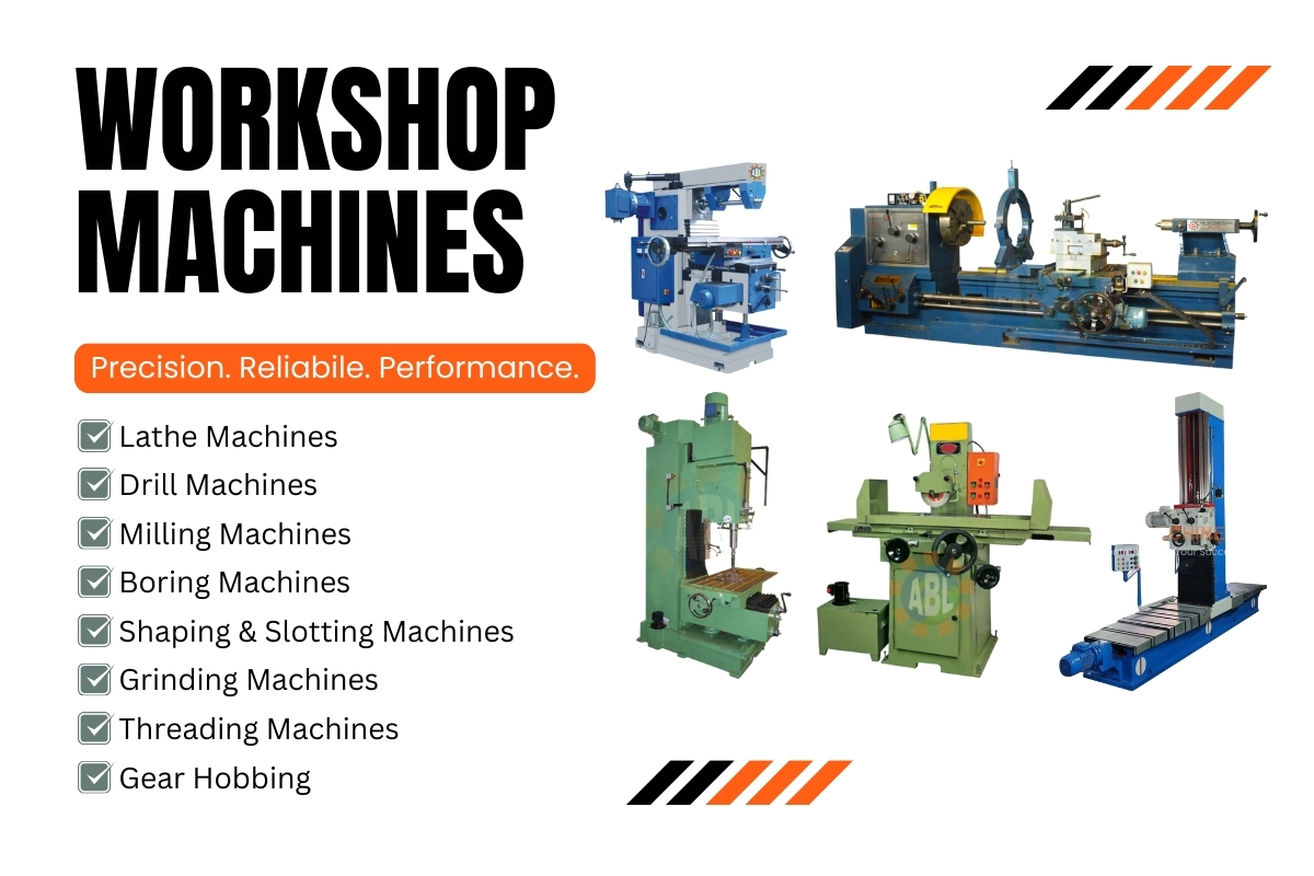 Workshop Machines Manufacturers in india